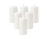Bougies blanches